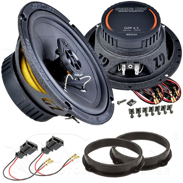 Ground Zero Lautsprecher FüR Seat Leon III ST 5F Ab 2012 Front TüR 120W #AL8I-image