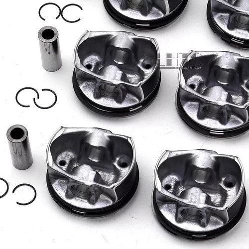 6x Pistons With Rings Set MAHLE for Mercedes-Benz X290 W167 C167 W222 M256 3.0 T - Picture 5 of 5