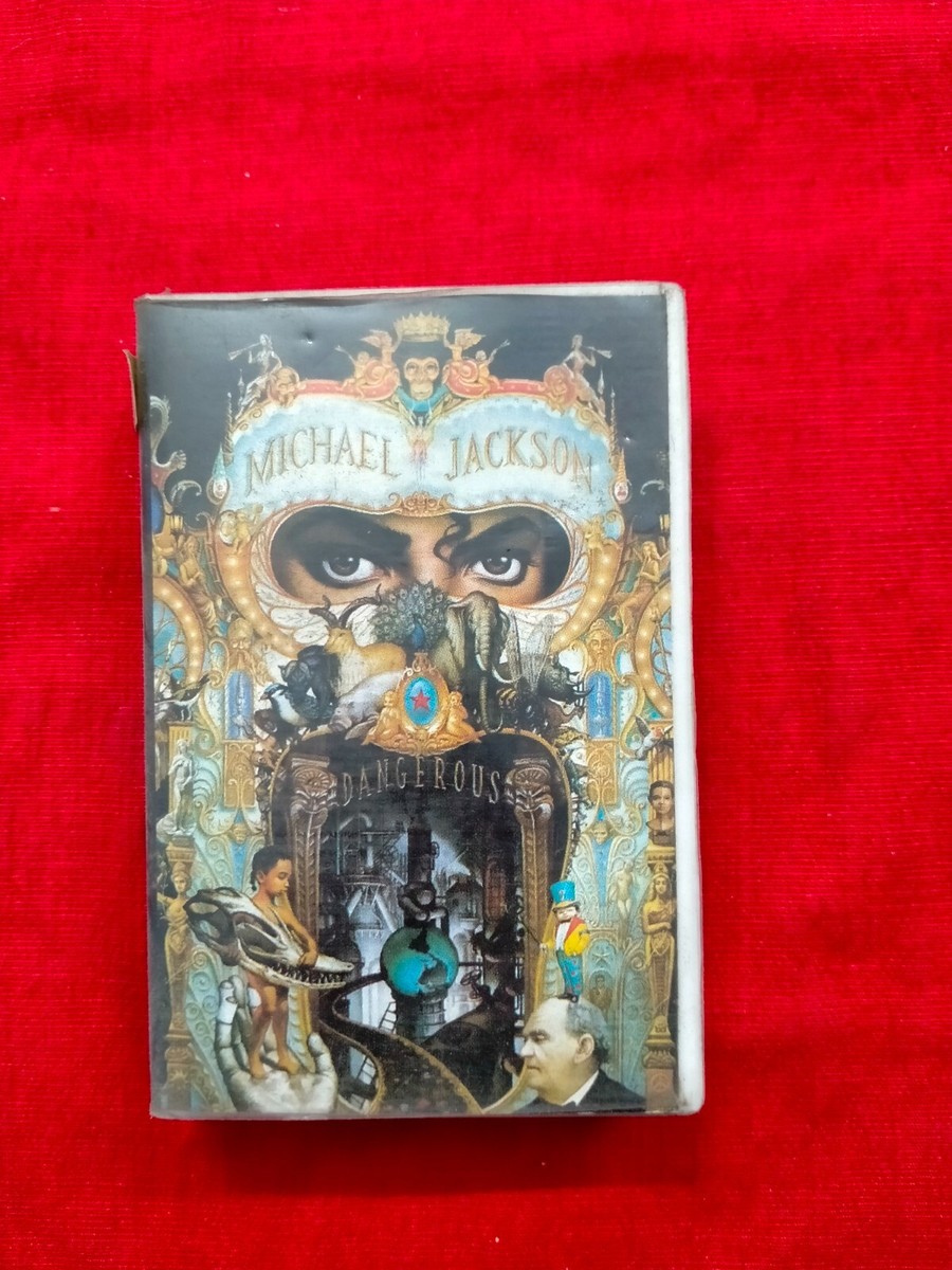 Michael Jackson Mj Dangerous Rare Orig Cassette Tape India Indian