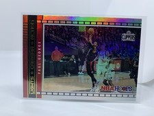 2021-22 Panini NBA Hoops Paul George Lights Camera Action HOLO #18 Clippers