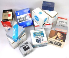 Photographic Camera  Lens Boxes, Empty - Lot of 15