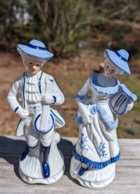 LONGCHAMPS ラヴィエ　フランス　アンティーク　藍色　figue LONGCHAMPS ラヴィエ フランス アンティーク 藍色 figue