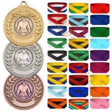 Martial Arts Medals & Ribbons, Martial Arts Medal Packs, Various Sizes & Colours
