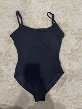 Grisko Camisole Adjustable Leotard Black Size xxs