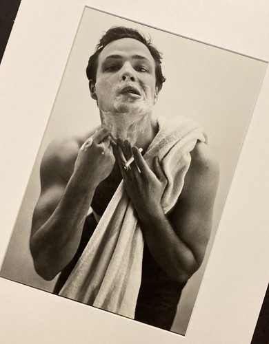 Marlon Brando NY 1951 RICHARD AVEDON 2008 Vintage Print museum mat mount 16x20 - Picture 2 of 4