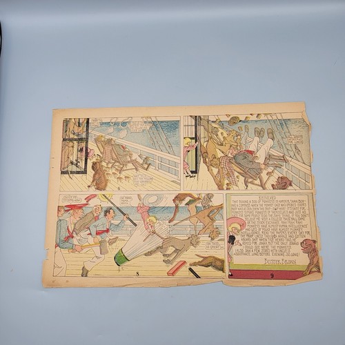 1909 Buster Brown The Busy Body Platinum Age Comic Book Cupples & Leon Company - Picture 12 of 24
