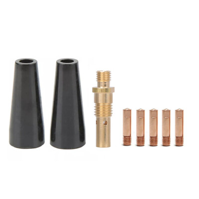 8pcs Gasless Nozzle Tips Fit Lincoln Weld Pak 100 140 HD 175 HD Welder K2514-1