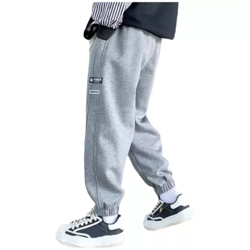 Kids Boys Joggers Baggy Sweatpants Casual Trousers Hiking Pants Picnic Bottoms - Picture 17 of 39