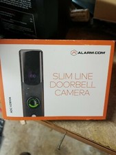 ALARM.COM Slim line wifi video doorbell camera ADC-VDB106 Brand new