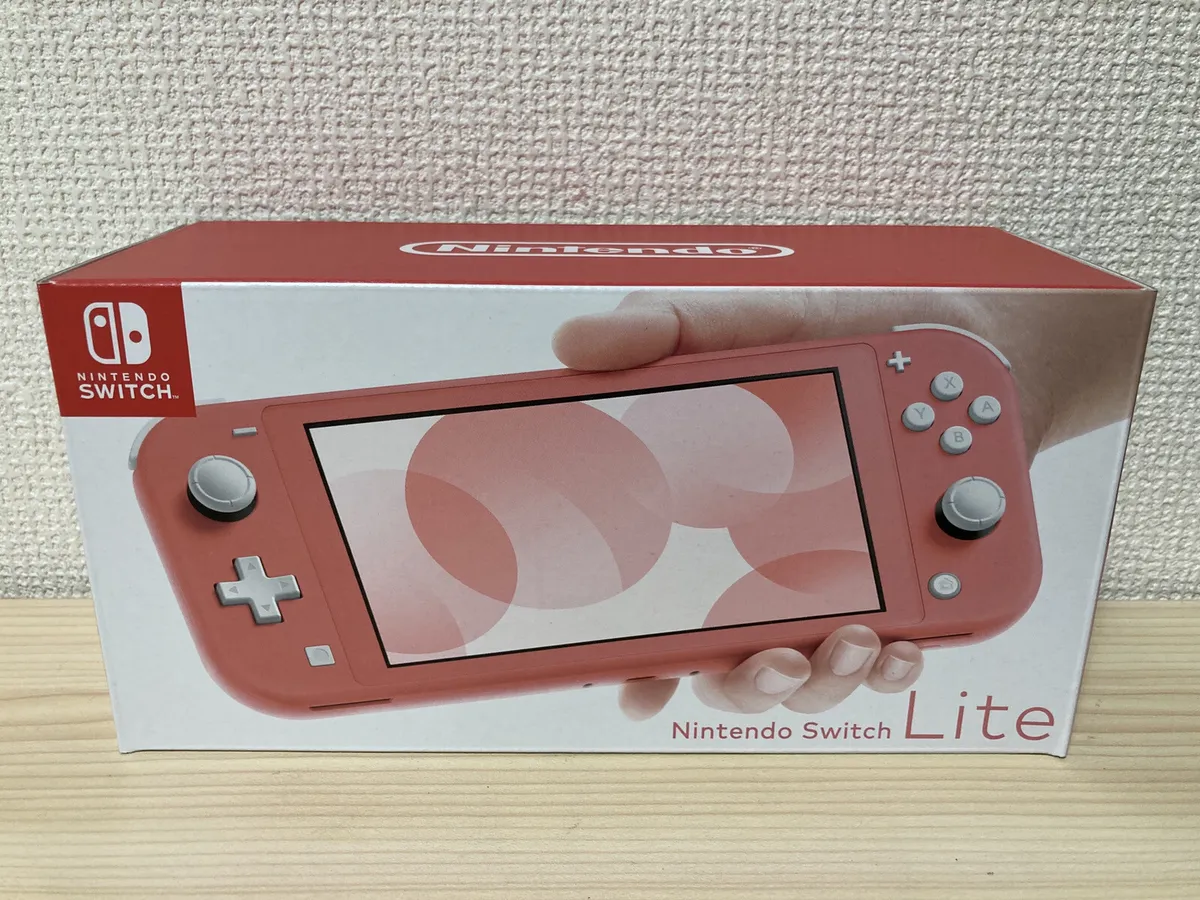 Nintendo Switch Lite Coral NEW Japan Ver. IN BOX