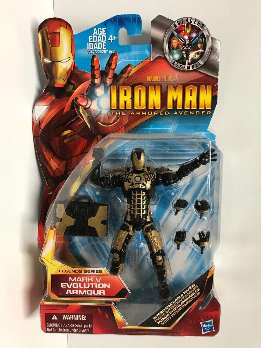 Marvel Legends Iron Man Mark V Evolution Armour | eBay