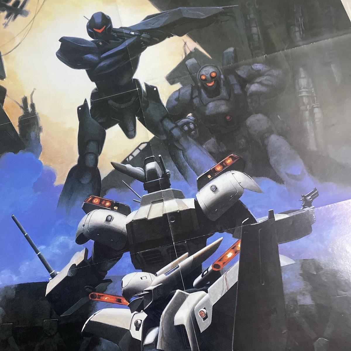 Mobile Police Patlabor Japanese Anime B2 Poster THE WARS | eBay