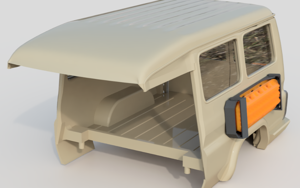 キャノンデールライズHANDMADE in USAおまけ大特価東京なら送無 1:12 Mn82 Troopy Lc78 Conversion - Toyota Troop Carrier | eBay
