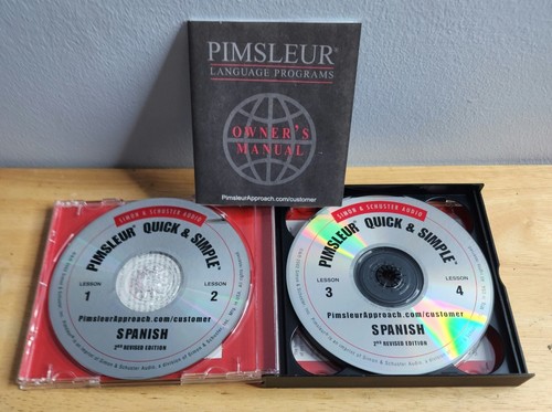 Learn Spanish: Quick & Simple - Audio CD By Dr. Paul Pimsleur - VERY GOOD - Picture 2 of 4