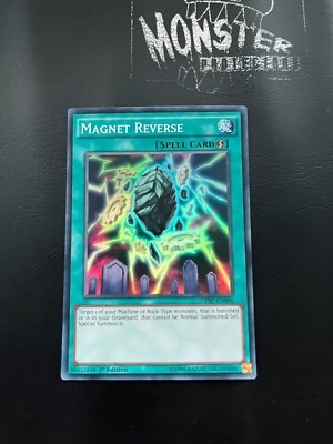 YUGIOH MAGNET REVERSE SUPER RARE DPRP-DE006 1.AUFLAGE