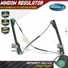 Electric Window Regulator Front Right for VW Golf MK4 1997-2006 3 Door 1J3837462