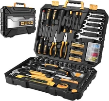 208 Piece Tool Setgeneral Household Hand Tool Kit Auto Repair Tool Box With Plas