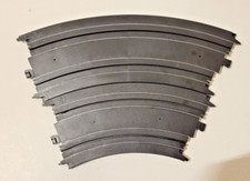 Two 1/8 Circle Tyco Mattel HO Racing Track Curve Sections - 9"  12" Radius