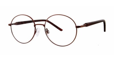 MODERN OPTICAL TRUST UNISEX EYEGLASSES 50-18-140 BROWN/TORTOISE WITH SOFT CASE