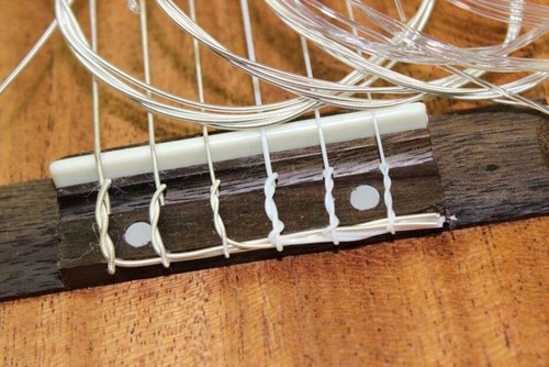 Guitarra Clásica Duradera 6 Piezas 95cm Acero Nylon Cuerdas Acústicas 0.28-0.43 - Imagen 2 de 2