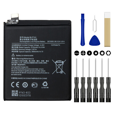 For 1+ One Plus 7T Battery BLP743 Replacement Tool USA