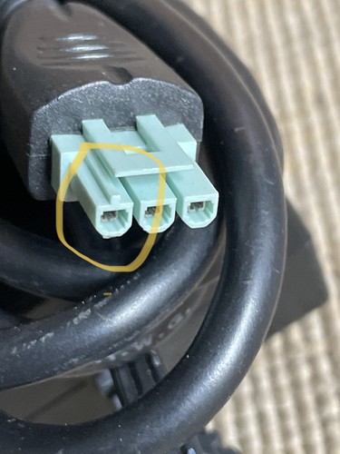 Adaptador de alimentación de CA HP con cable de alimentación 0957-2119 para Deskjet y Officejet - Imagen 4 de 6