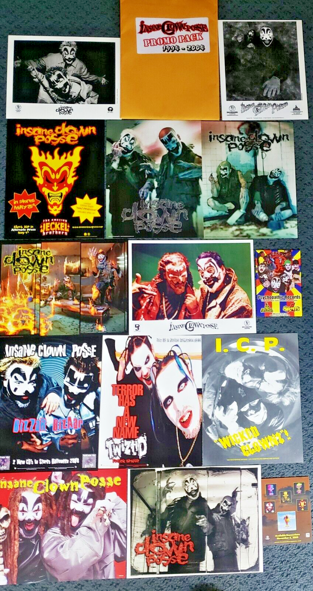 Insane Clown Posse ICP Promo Pack 1994-2004 Monoxide Psychopathic