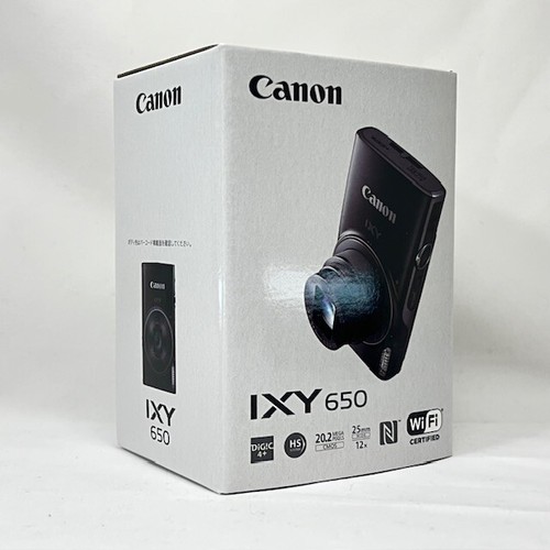 Unused Canon PowerShot ELPH 360 IXY 650 Compact Digital Camera Black from JAPAN - Picture 3 of 9