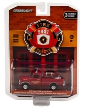 1:64 GreenLight *FIRE & RESCUE 3* 1978 Ford F-250 Brush Truck FALLSTON, NC NIP 