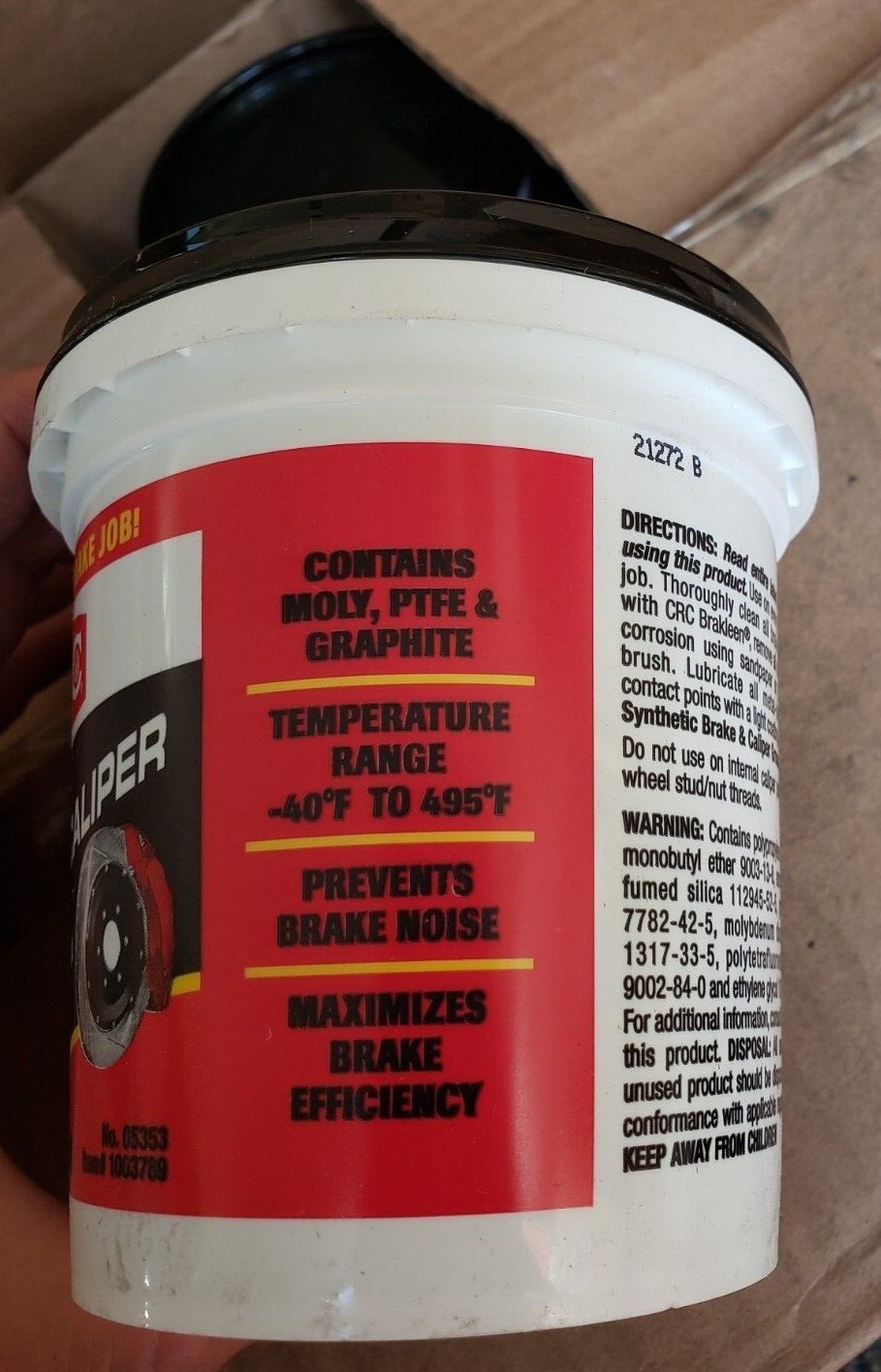 QTY 1 CRC SYNTHETIC BRAKE & CALIPER GREASE 05353 eBay