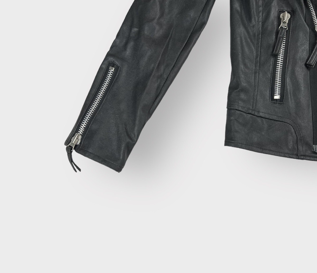 Attachment Kazuyuki Kumagai Men's Black Studded Perfecto