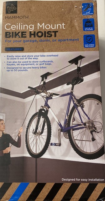 mammoth ceiling mount bike hoist