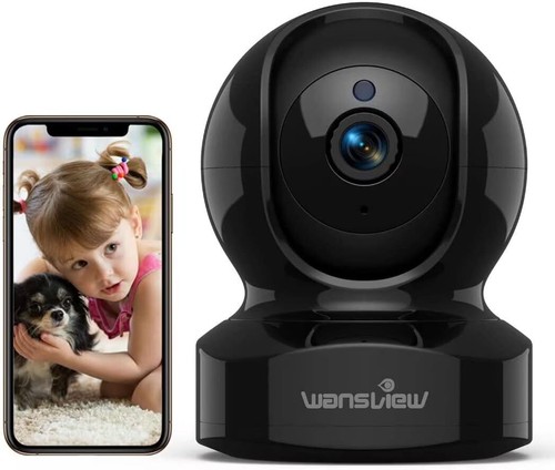 Indoor Wireless Security Camera 2Way Audio, Night Vision, Alexa, Pan-Tilt, Zoom - Picture 9 of 26
