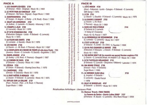 Joe Dassin – Ses Plus Grands Succès, Original Cassette, Europe Version - Picture 6 of 6