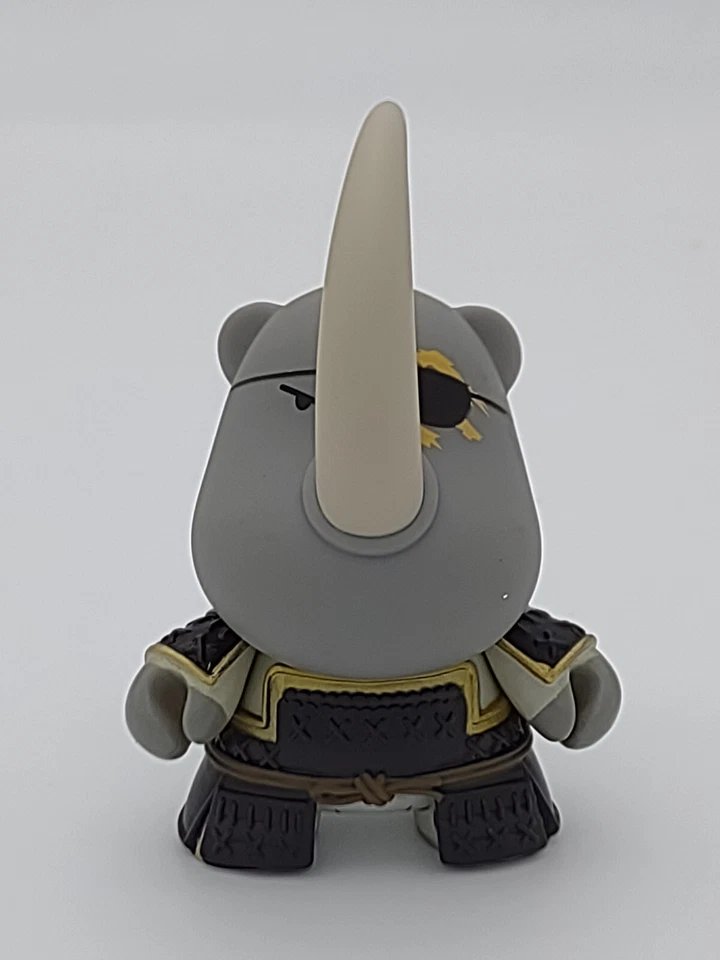 Kidrobot Dunny Gold Life Samurai Hicks 3" Vinyl Mini Figure 2/16 Huck Gee - Image 2 of 4