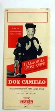 cm.33x70-DON CAMILLO-FERNANDEL-GINO CERVI-DUVIVIER-COMMEDIA-N69-29