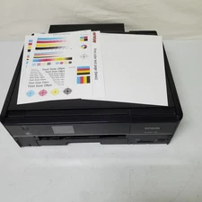 Epson Artisan 730 Color Inkjet Printer NO INK All-In-One Copy Scan See Info