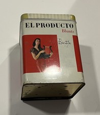 COOL! Vintage El Producto Blunts Cigar EMPTY Box -"50 Cigars, 2 for 25 cents"