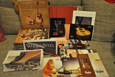 Taylor Kataloge u. Wood+Steel Magazine