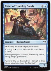 Vizier of Tumbling Sands 131/1173 Commander Masters Common