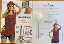 Junghans Wolle Katalog und Strick- und Häckelanleitungen 2015 Neu