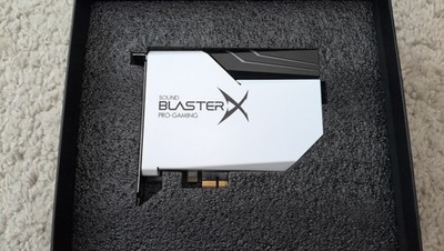 Creative Sound BlasterX AE-5  PCIe Sound Card (White) [RGB Strips included]