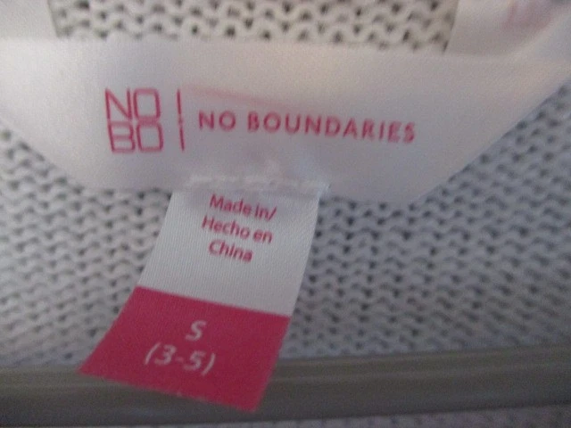 Suéter No Boundaries Junior Navidad Vacaciones Gato Gruñón Talla Pequeña 3-5 Foto 3 de 4