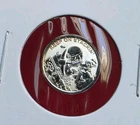 Scrooge McDuck - 1 Gram .999 Fine Pure Silver Bullion Mini Proof Round Coin Bar
