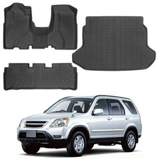 Floor Mats  Cargo Liner Compatible with Honda CRV 2001-2006 Not Fit Manual ...