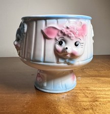 Vintage RELPO ceramic baby animal - hand painted Planter SY1762 made in Japan