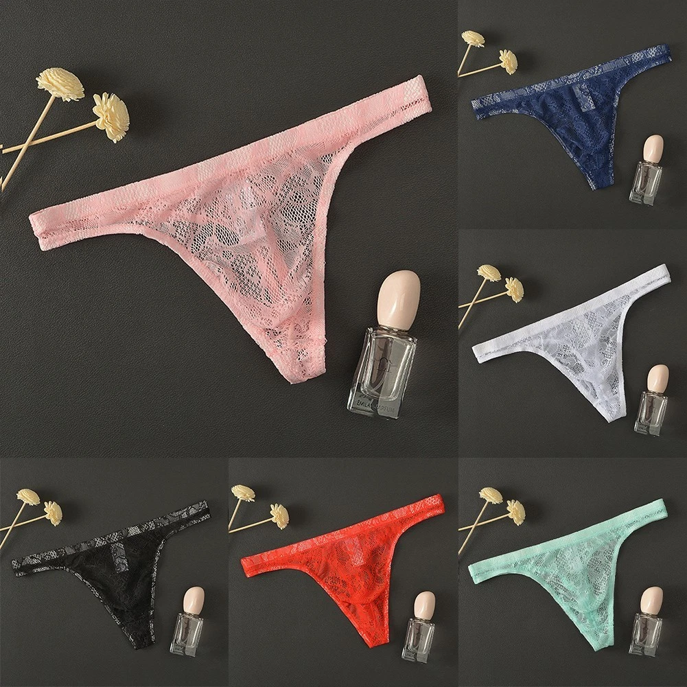 SUKREW - Intimo da Uomo Mutandine a Perizoma - V-Thong Multipack 1x Arctic Blue + 1x Marine - Taglia XS