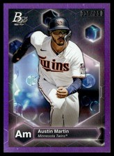 2022 Bowman Platinum Precious Elements Purple Austin Martin 025/250 #PE-13