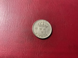 Svezia 25 ore 1910 argento