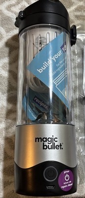 Magic Bullet Portable Blender  Rechargeable Gray 16 Oz New Open Box  never Used